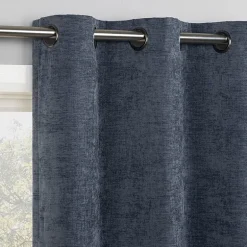 Sun Zero Isidora Grommet Top Energy Saving 100% Blackout Single Curtain Panel