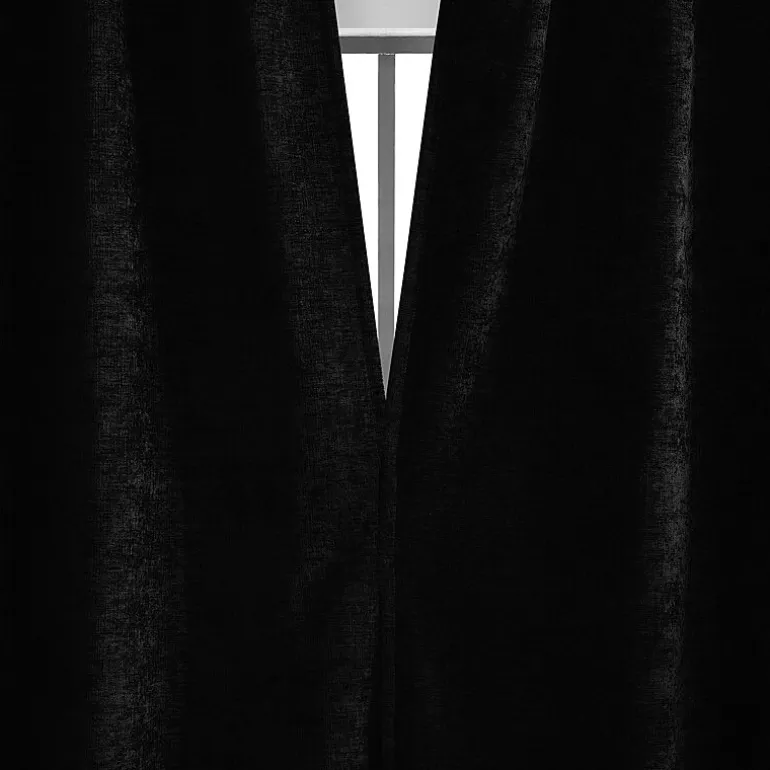 Sun Zero Isidora Grommet Top Energy Saving 100% Blackout Single Curtain Panel