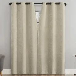 Sun Zero Isidora Grommet Top Energy Saving 100% Blackout Single Curtain Panel
