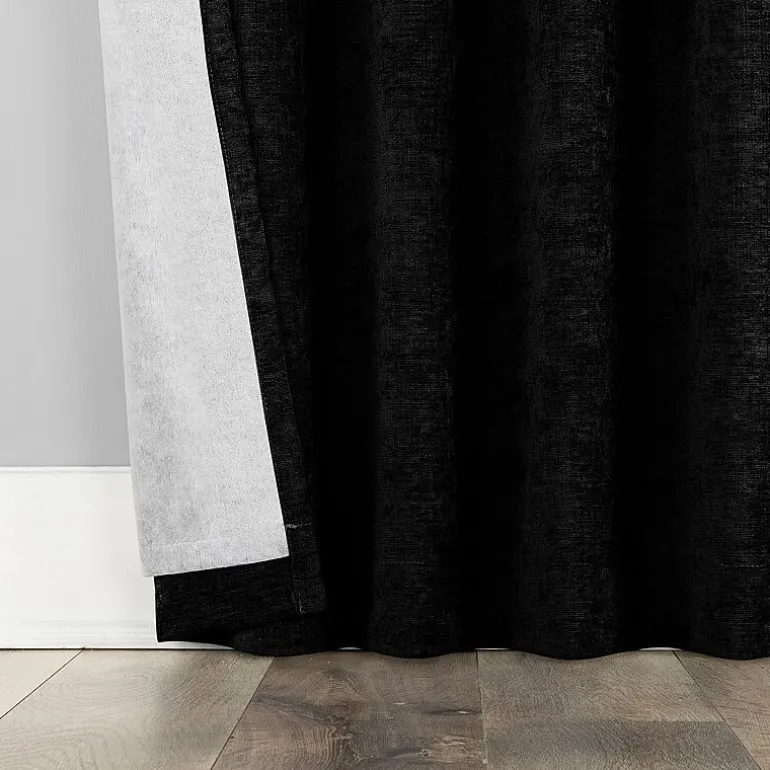 Sun Zero Isidora Grommet Top Energy Saving 100% Blackout Single Curtain Panel
