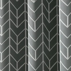 Sun Zero Kenwood Chevron Grommet Top Energy Saving Blackout Single Curtain Panel