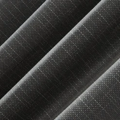 Sun Zero Kline Burlap Weave Thermal Extreme Grommet Top Energy Saving 100% Blackout Single Curtain Panel