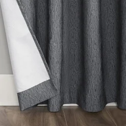 Sun Zero Noir Dimensional Thermal Extreme Grommet Top Energy Saving 100% Blackout Single Curtain Panel