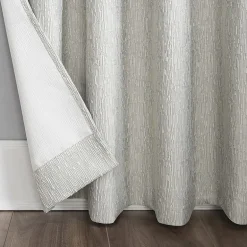 Sun Zero Noir Dimensional Thermal Extreme Grommet Top Energy Saving 100% Blackout Single Curtain Panel