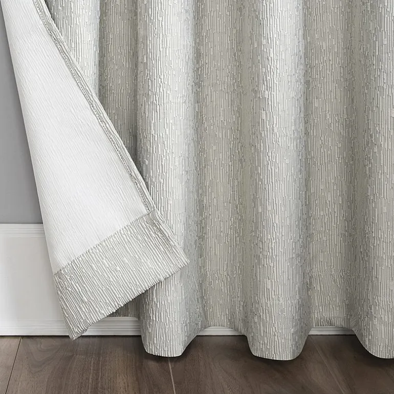 Sun Zero Noir Dimensional Thermal Extreme Grommet Top Energy Saving 100% Blackout Single Curtain Panel