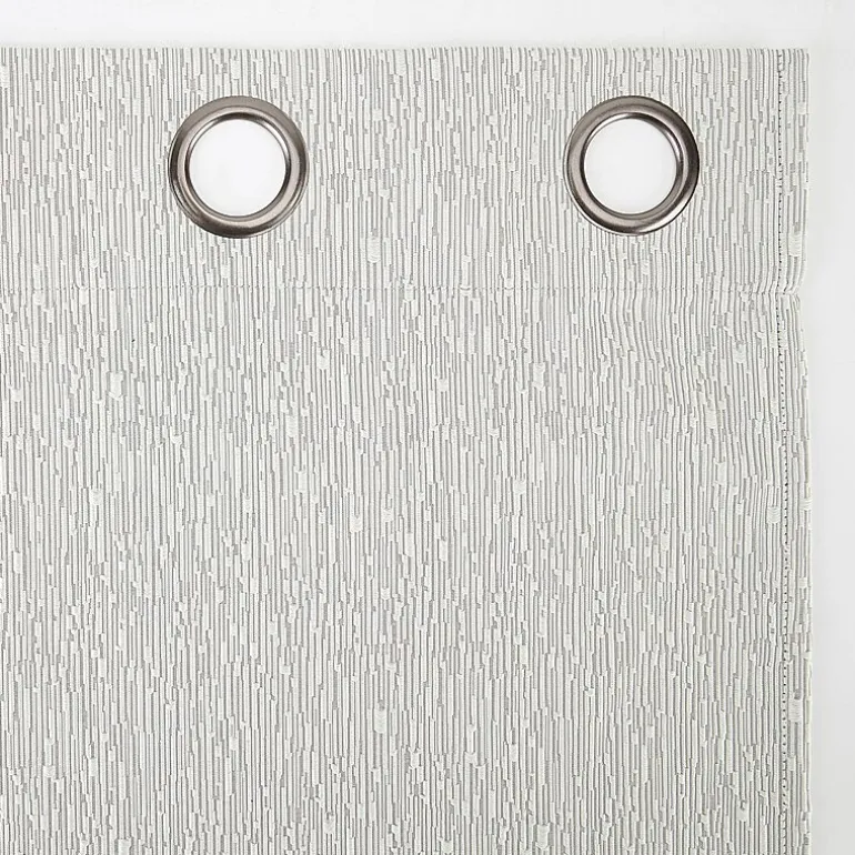 Sun Zero Noir Dimensional Thermal Extreme Grommet Top Energy Saving 100% Blackout Single Curtain Panel