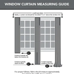 Sun Zero Oslo Rod Pocket Energy Saving 100% Blackout Single Curtain Panel