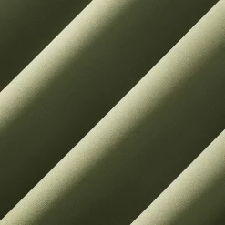 Sun Zero Oslo Rod Pocket Energy Saving 100% Blackout Single Curtain Panel