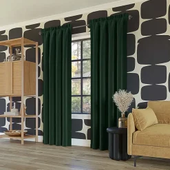 Sun Zero Oslo Rod Pocket Energy Saving 100% Blackout Single Curtain Panel