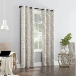 Sun Zero Parrish Grommet Top Energy Saving 100% Blackout Single Curtain Panel