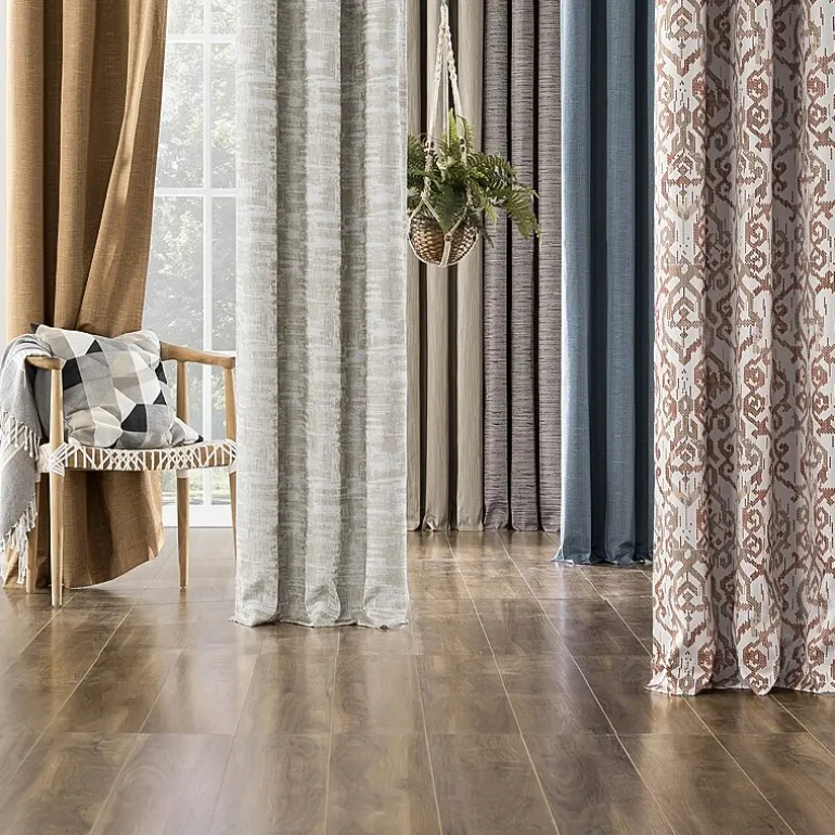 Sun Zero Parrish Grommet Top Energy Saving 100% Blackout Single Curtain Panel