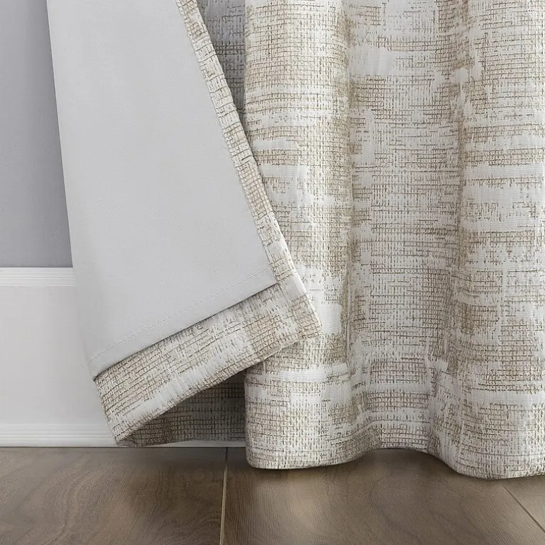 Sun Zero Parrish Grommet Top Energy Saving 100% Blackout Single Curtain Panel