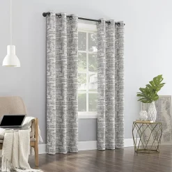Sun Zero Parrish Grommet Top Energy Saving 100% Blackout Single Curtain Panel