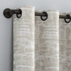 Sun Zero Parrish Grommet Top Energy Saving 100% Blackout Single Curtain Panel