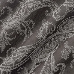 Sun Zero Pedra Back Tab 100% Blackout Single Curtain Panel