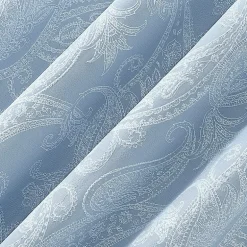 Sun Zero Pedra Back Tab 100% Blackout Single Curtain Panel