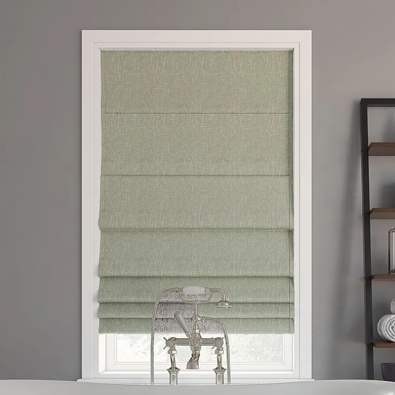 Sun Zero Pryer Energy Saving Cordless 100% Blackout Roman Shade