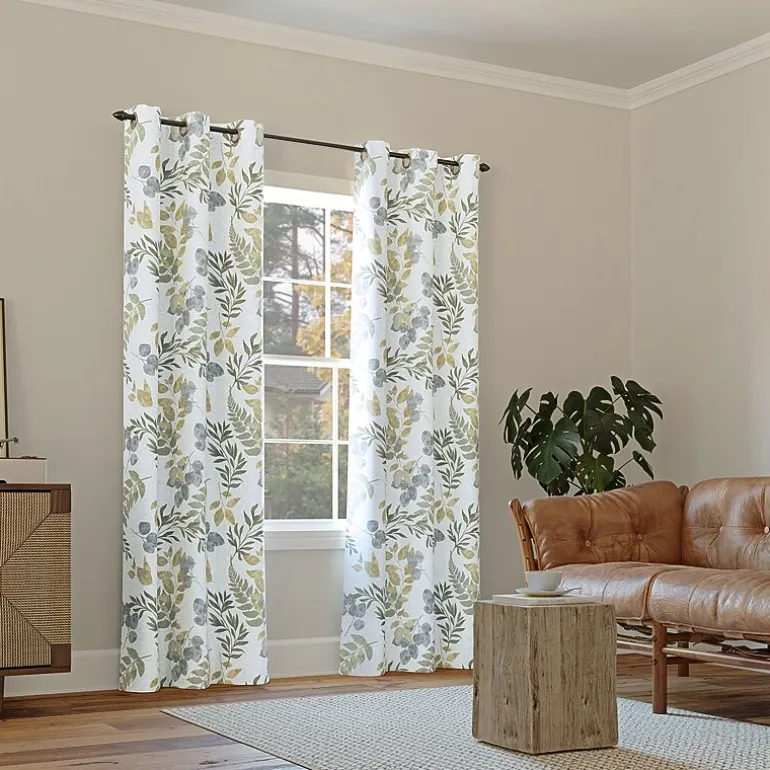 Sun Zero Remi Grommet Top Blackout Single Curtain Panel