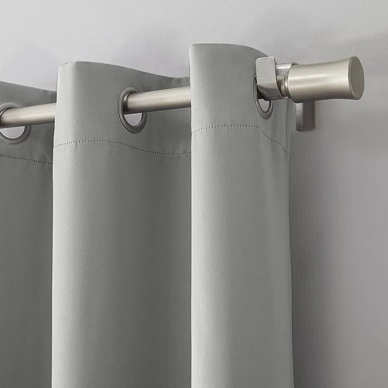 Sun Zero Riley Grommet Top Energy Saving Blackout Single Curtain Panel