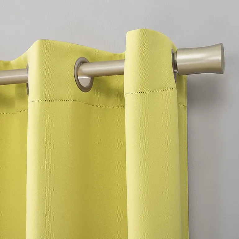 Sun Zero Riley Grommet Top Energy Saving Blackout Single Curtain Panel