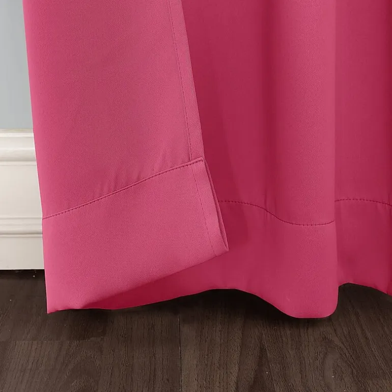 Sun Zero Riley Grommet Top Energy Saving Blackout Single Curtain Panel