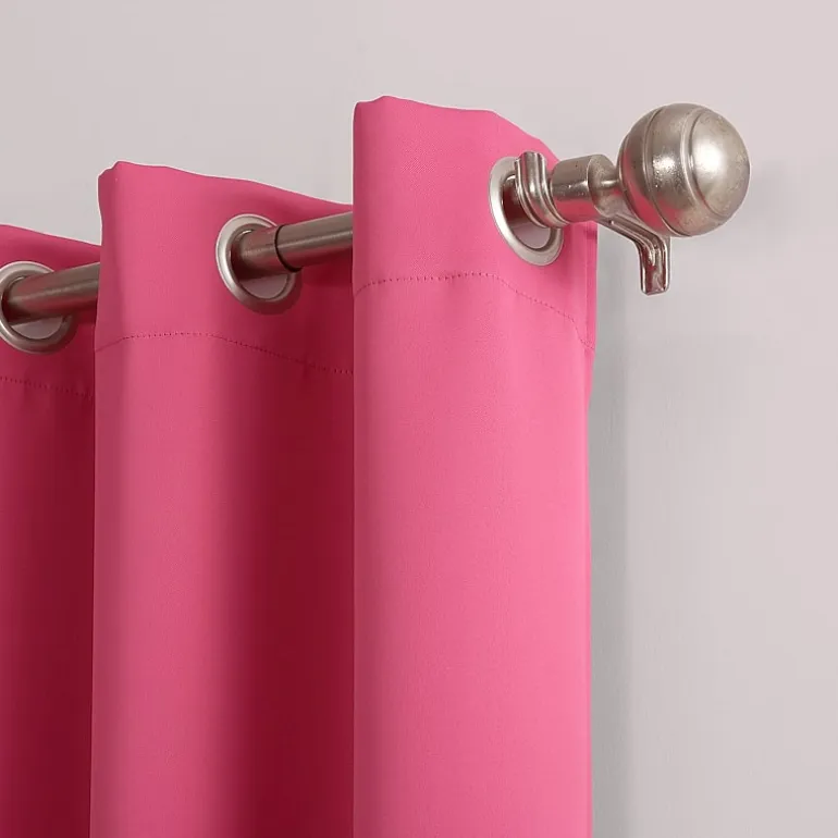 Sun Zero Riley Grommet Top Energy Saving Blackout Single Curtain Panel