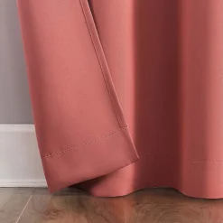Sun Zero Riley Grommet Top Energy Saving Blackout Single Curtain Panel