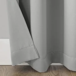 Sun Zero Riley Grommet Top Energy Saving Blackout Single Curtain Panel