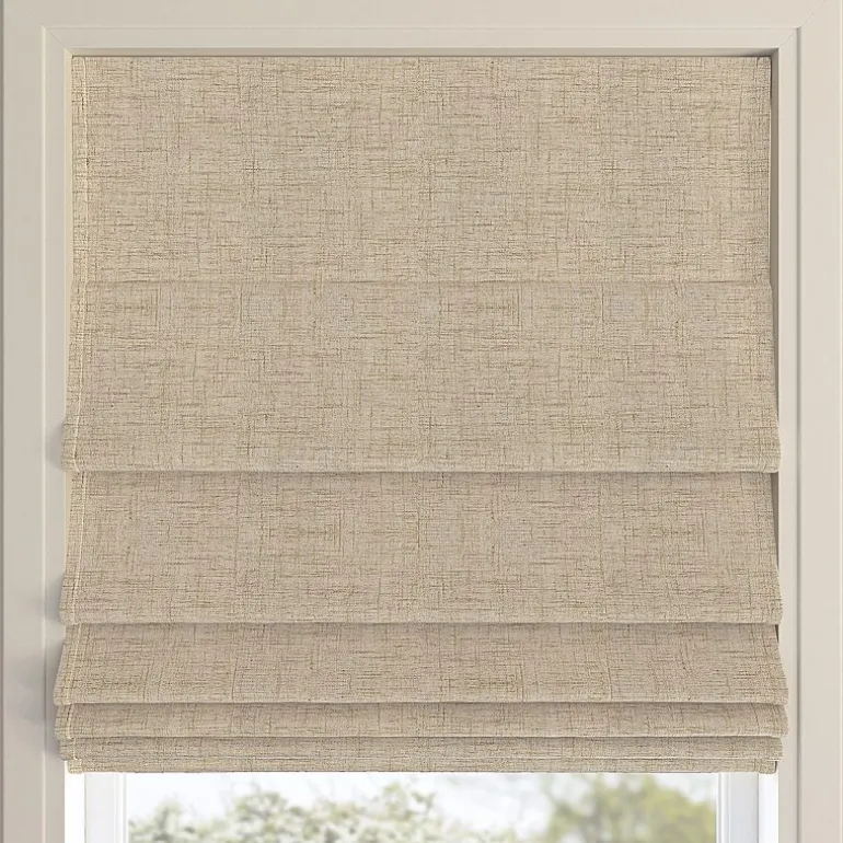 Sun Zero Somerton Energy Saving Cordless Blackout Roman Shade