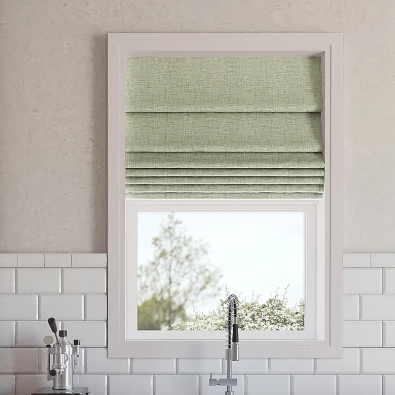 Sun Zero Somerton Energy Saving Cordless Blackout Roman Shade