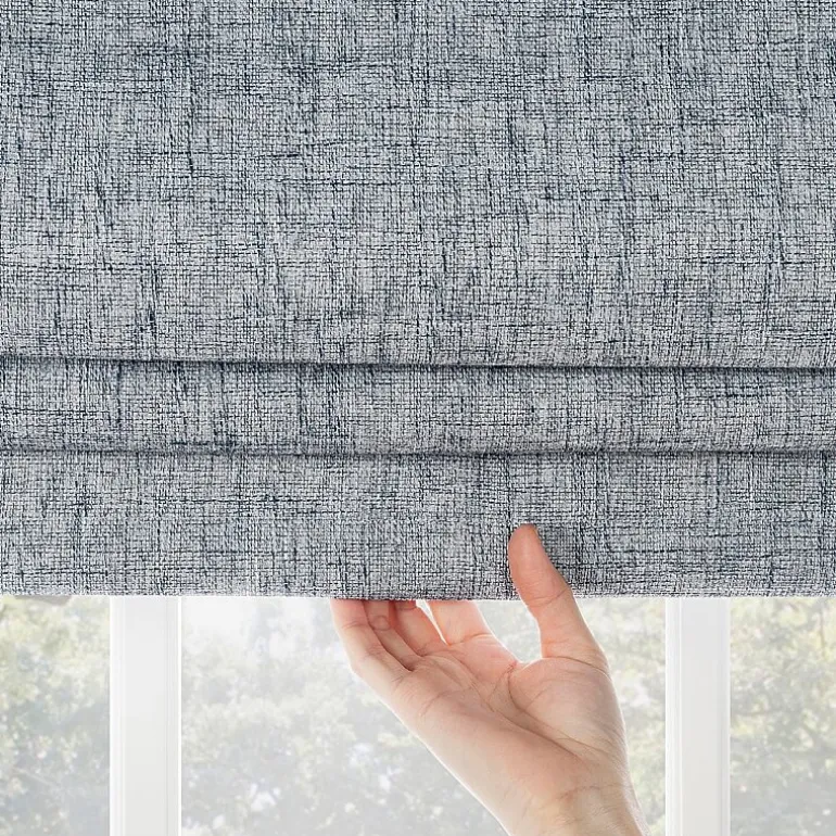 Sun Zero Somerton Energy Saving Cordless Blackout Roman Shade