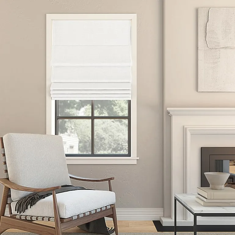Sun Zero Somerton Energy Saving Cordless Blackout Roman Shade