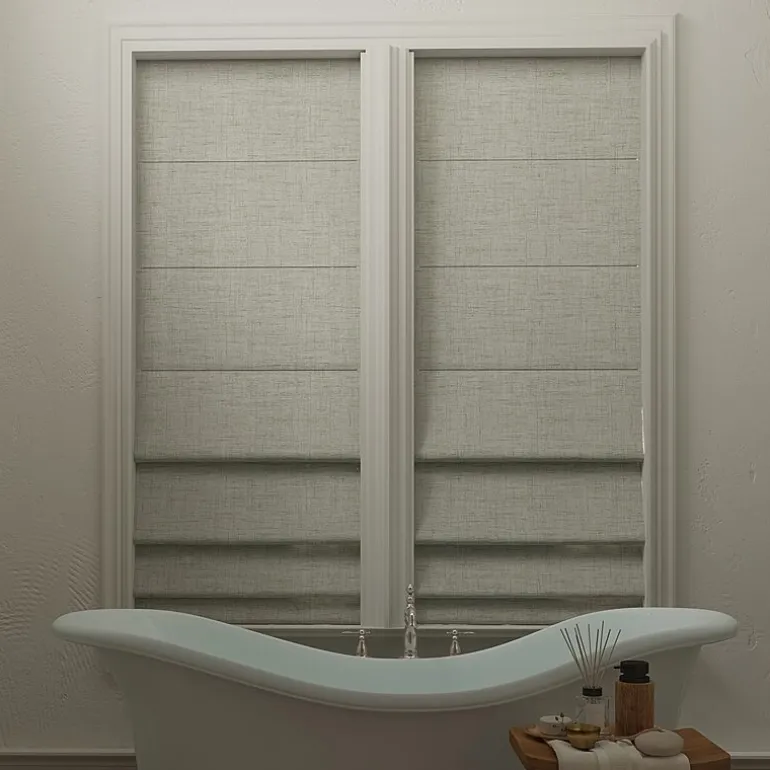 Sun Zero Somerton Energy Saving Cordless Blackout Roman Shade