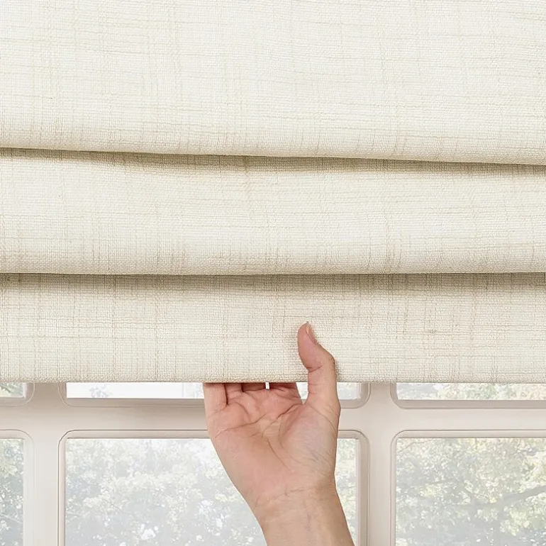Sun Zero Somerton Energy Saving Cordless Blackout Roman Shade
