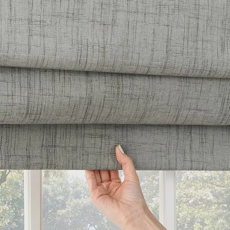 Sun Zero Somerton Energy Saving Cordless Blackout Roman Shade