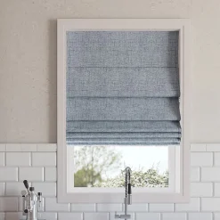 Sun Zero Somerton Energy Saving Cordless Blackout Roman Shade