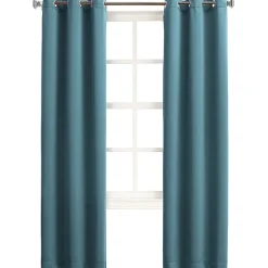 Sun Zero Talon Grommet Top Energy Saving Light-Filtering Single Curtain Panel