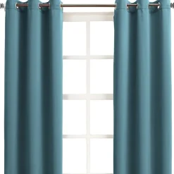 Sun Zero Talon Grommet Top Energy Saving Light-Filtering Single Curtain Panel