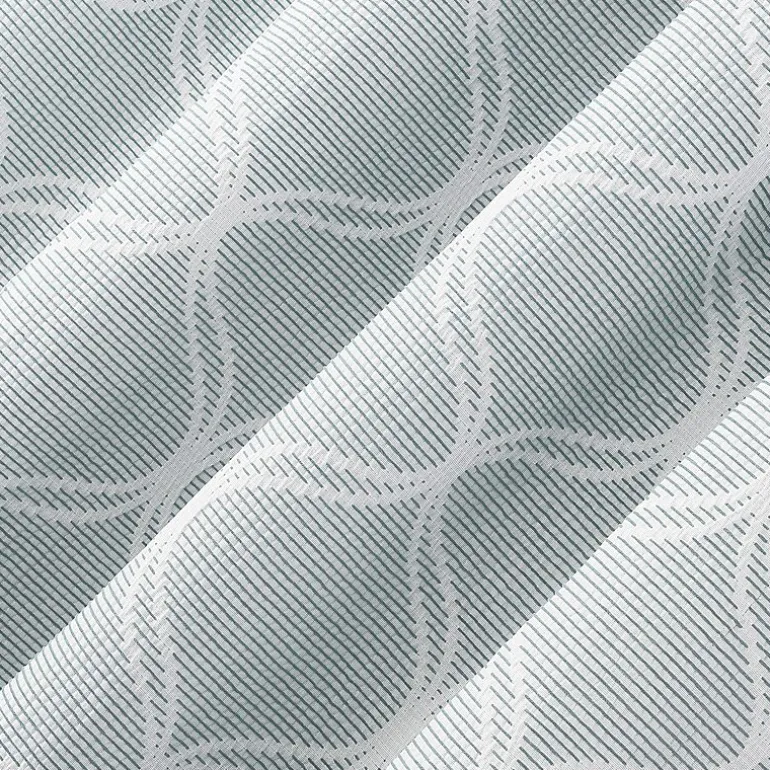 Sun Zero Tikal Woven Ogee Grommet Top Light-Filtering Single Curtain Panel