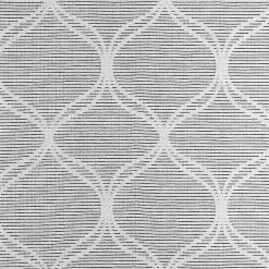 Sun Zero Tikal Woven Ogee Grommet Top Light-Filtering Single Curtain Panel