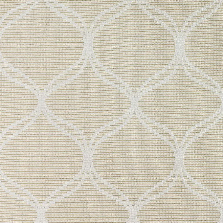 Sun Zero Tikal Woven Ogee Grommet Top Light-Filtering Single Curtain Panel