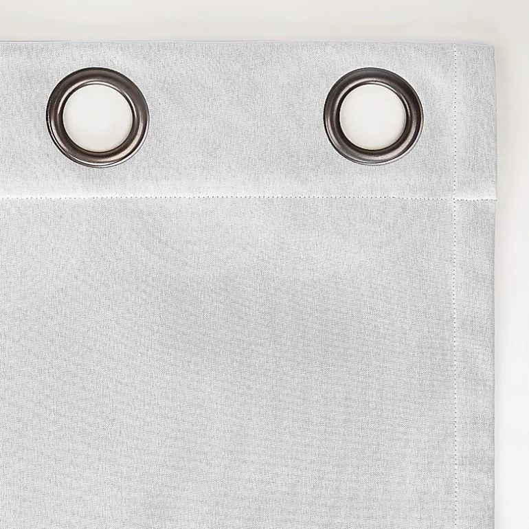 Sun Zero Tyrell Grommet Top Energy Saving 100% Blackout Single Curtain Panel