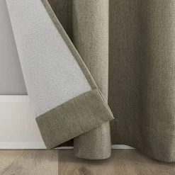 Sun Zero Tyrell Grommet Top Energy Saving 100% Blackout Single Curtain Panel
