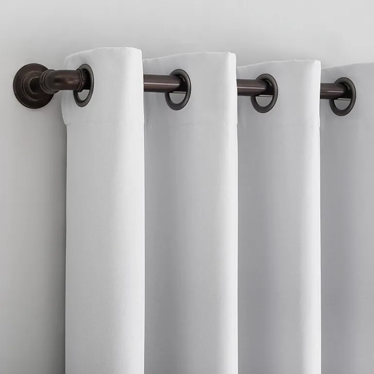 Sun Zero Tyrell Grommet Top Energy Saving 100% Blackout Single Curtain Panel