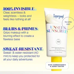 Supergoop Unseen Sunscreen Spf 40 1.7oz