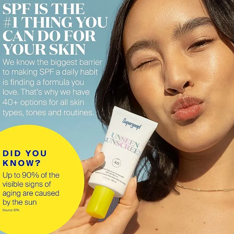 Supergoop Unseen Sunscreen Spf 40 1.7oz