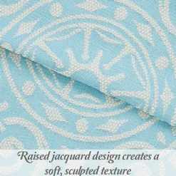 SUPERIOR® Adalie Medallion Cotton Poly Reversible Jacquard Bedspread