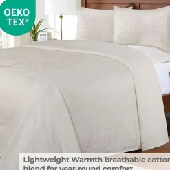 SUPERIOR® Adalie Medallion Cotton Poly Reversible Jacquard Bedspread