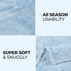 SUPERIOR® Alaska Diamond Quilted Polyester Fleece Multi-Use Throw