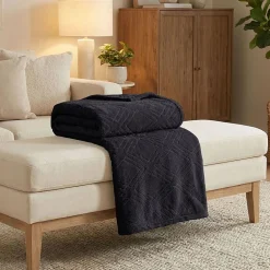 SUPERIOR® Alaska Diamond Quilted Polyester Fleece Multi-Use Throw